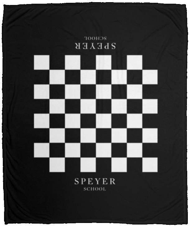 Speyer Chess Plush Fleece Blanket - 50x60