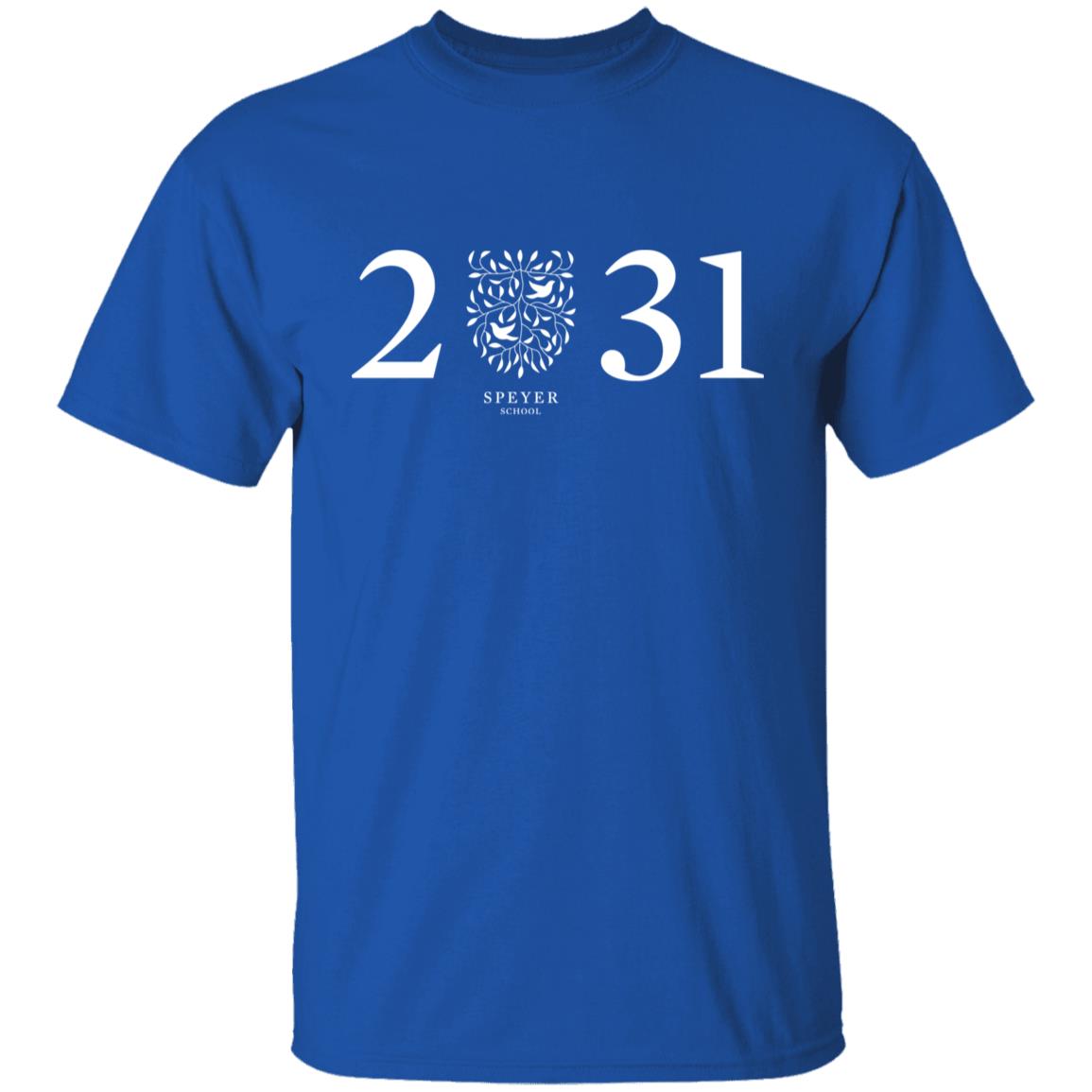 Class of 2031 T-Shirt, Youth Sizes