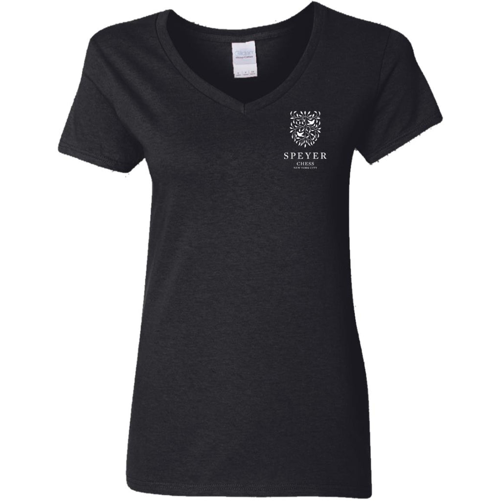 *New*Speyer Chess Ladies' V-Neck T-Shirt